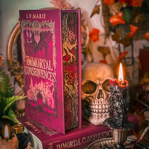 Immortal Consequences HANDPAINTED BOOK EDGES - Special Edition Book