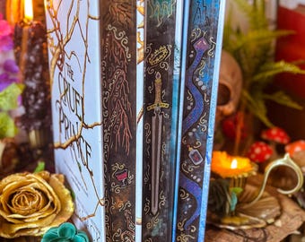 THE CRUEL PRINCE handgemalte Buchkanten - Holly Black Books - Special Edition Bücher