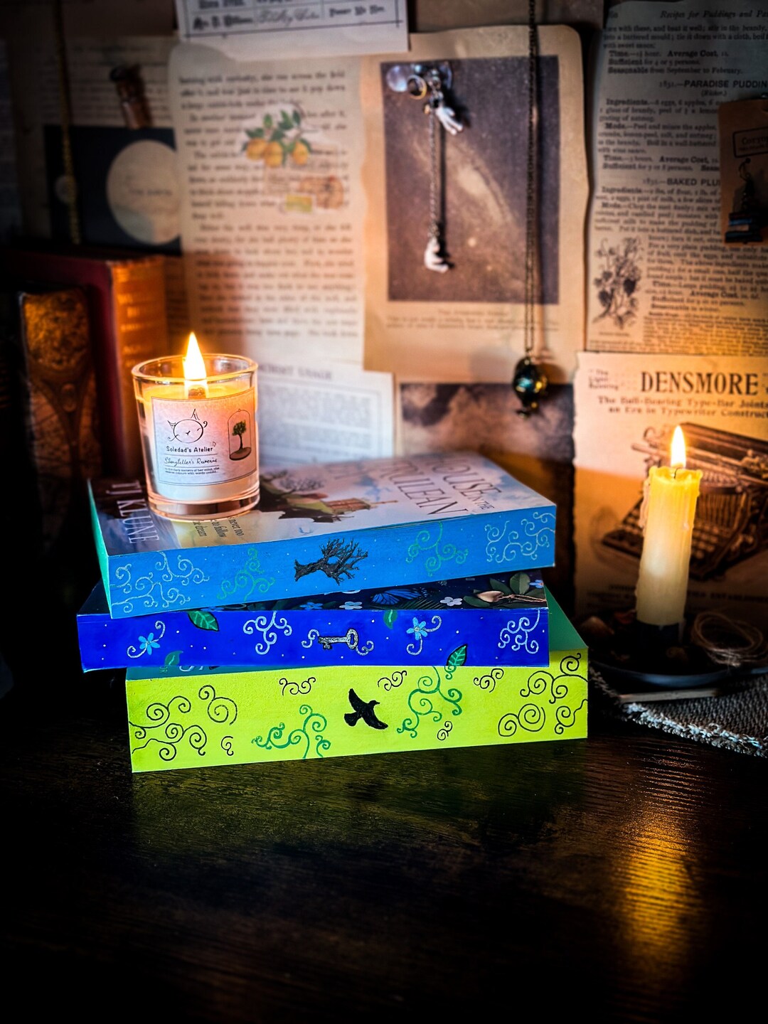 PAINTED BOOK Edges ACOTAR Sarah J Maas Cosy Fantasy Etsy