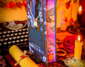 WILD REVERENCE hand-painted book edges - Special Edition Rebecca Ross Book