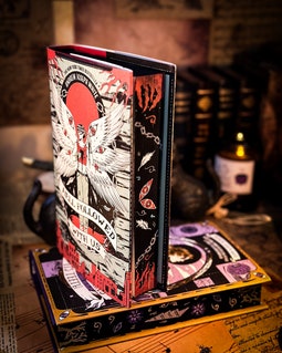Hell Followed With Us: Hand-painted Edges Hardback Book - Etsy