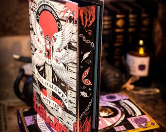 ステッカー付き‼️ Sean Pablo “The Edge of Hell” Hell Followed With Us: Hand-painted Edges Hardback Book - Etsy Canada