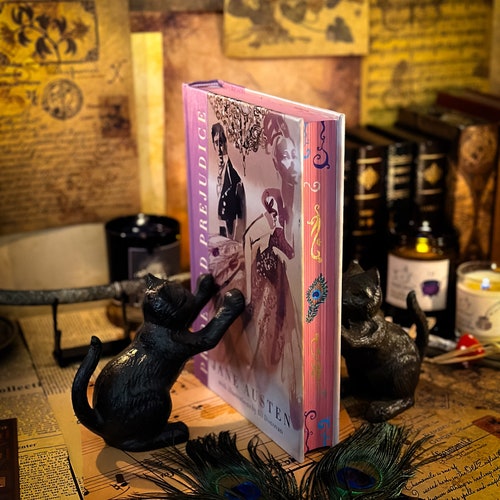 ORGULLO Y PREJUICIO Edición Deluxe con bordes pintados a mano - Copia de colección de Jane Austen