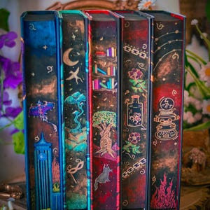Custom Book Edge Painting I Made to Order I Book-Tok Gift I Bookish Gift (SEE DESC) Personalized Book Paintings I Handmade Bookish Gift