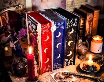 CRESCENT CITY SERIES Hand-painted Book Edges Sarah J Maas -  Earth and Blood - House of Flame and Shadow - Fantasy Books - House of Flame