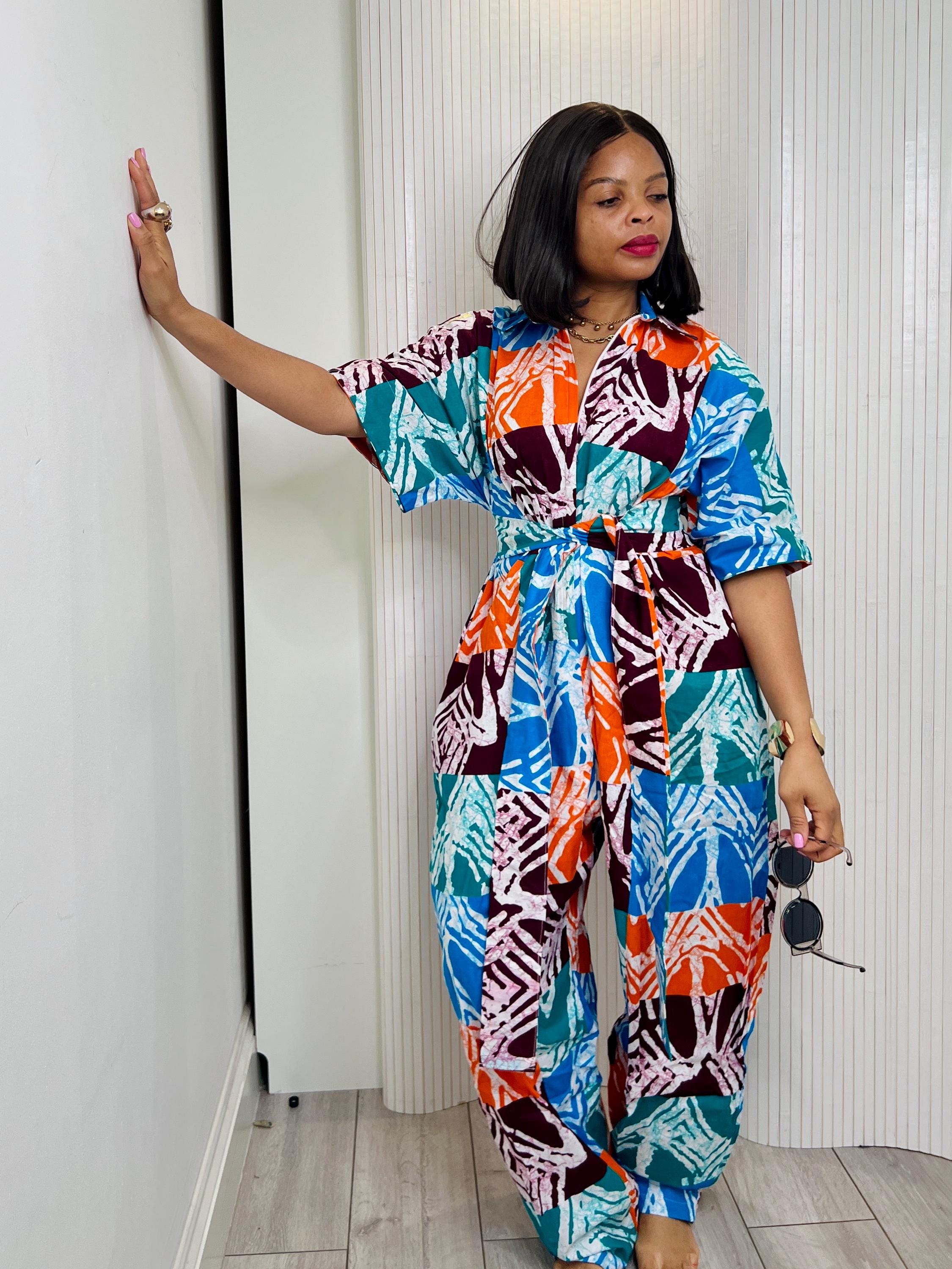 Dames jumpsuit één schouder enkele split mouw vetersluiting strakke taille wijde pijpen pure kleur formele stijl kopen vanaf een prijs van 18