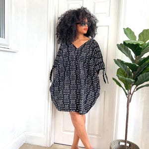 ladies African dress/bubu dress/boubou dress/Kaftan dress/Nigerian bubu/tunic dress/Adire bubu/abaya for woman/resort wear/tshirt dress