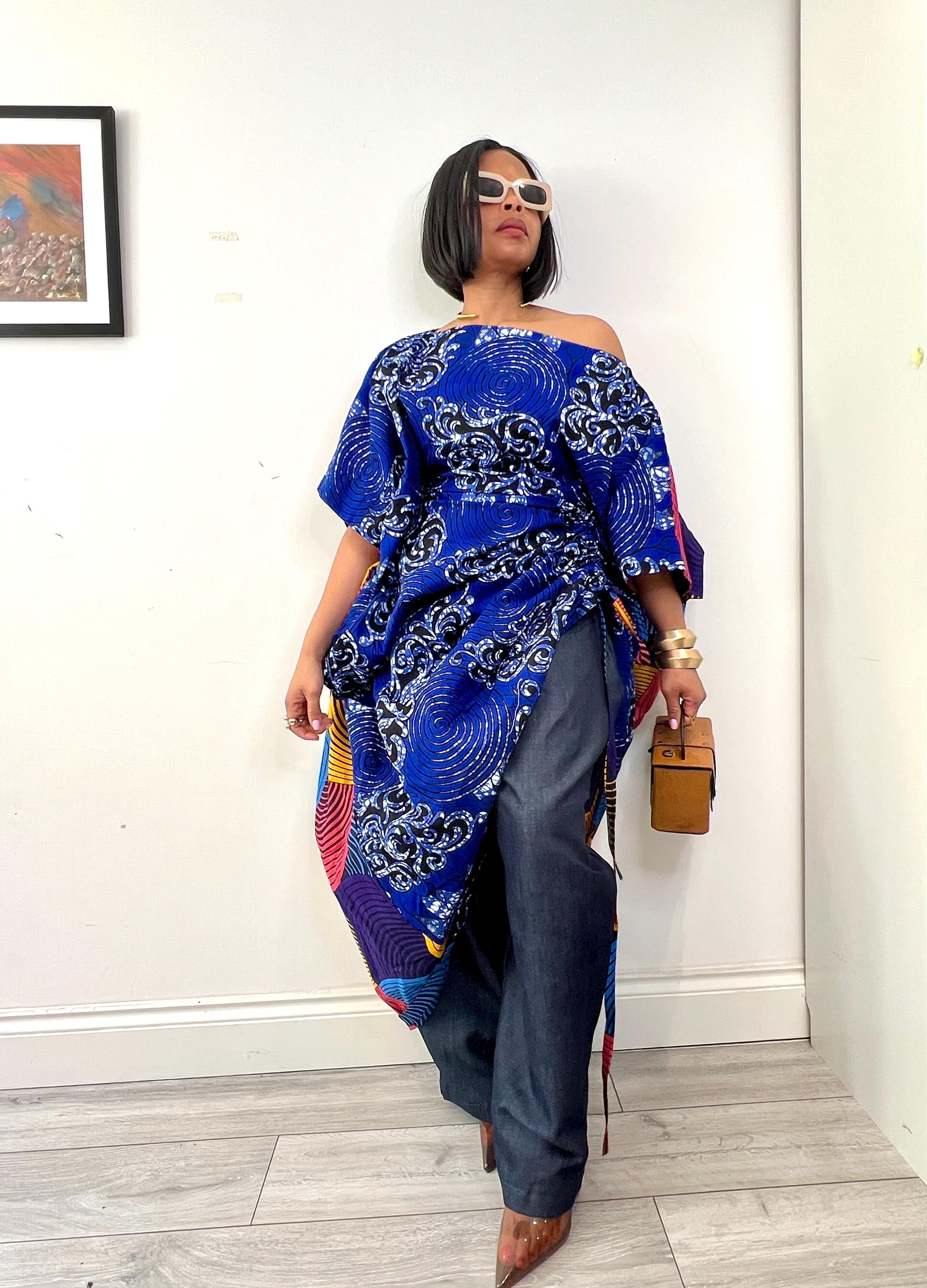 Kitenge Maxi Dress - Etsy