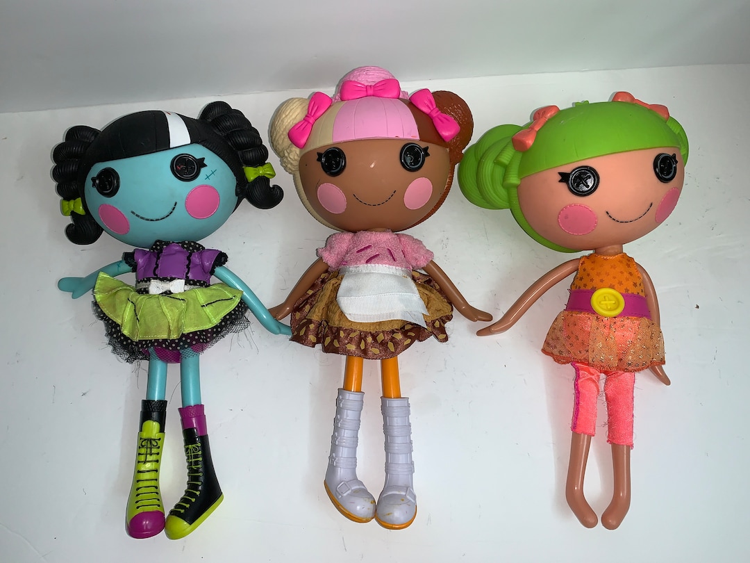 Vintage Rare Lot of 3 Lalaloopsy 12 Full Size Dolls Etsy