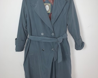 fleet street lined raincoat