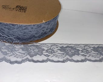 NEW Vintage Gray Scallop Lace 3" Wide per 15 Yards More Available