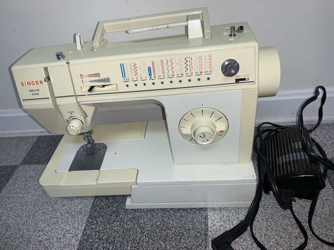 Vintage Singer Merritt 4538 Sewing Machine - Etsy