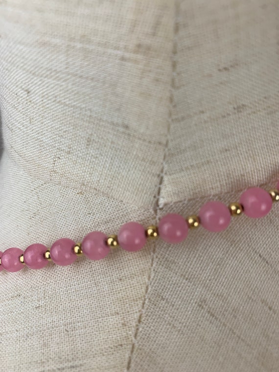 Estate Sale Vintage Rare Beautiful 14K Pink Jade … - image 3