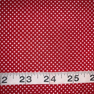 Small Gingham  100% Cotton Fabric Sold By 1/2 Yard More Available