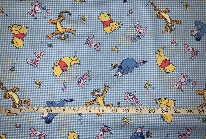 winnie the pooh gingham cosplay mini backpack