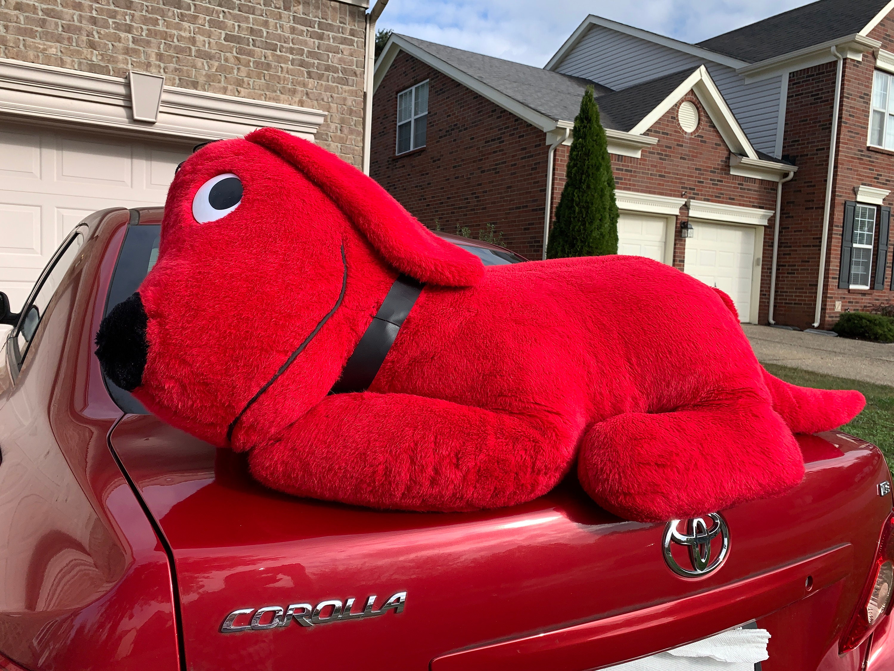clifford the big red dog stuffed animal large