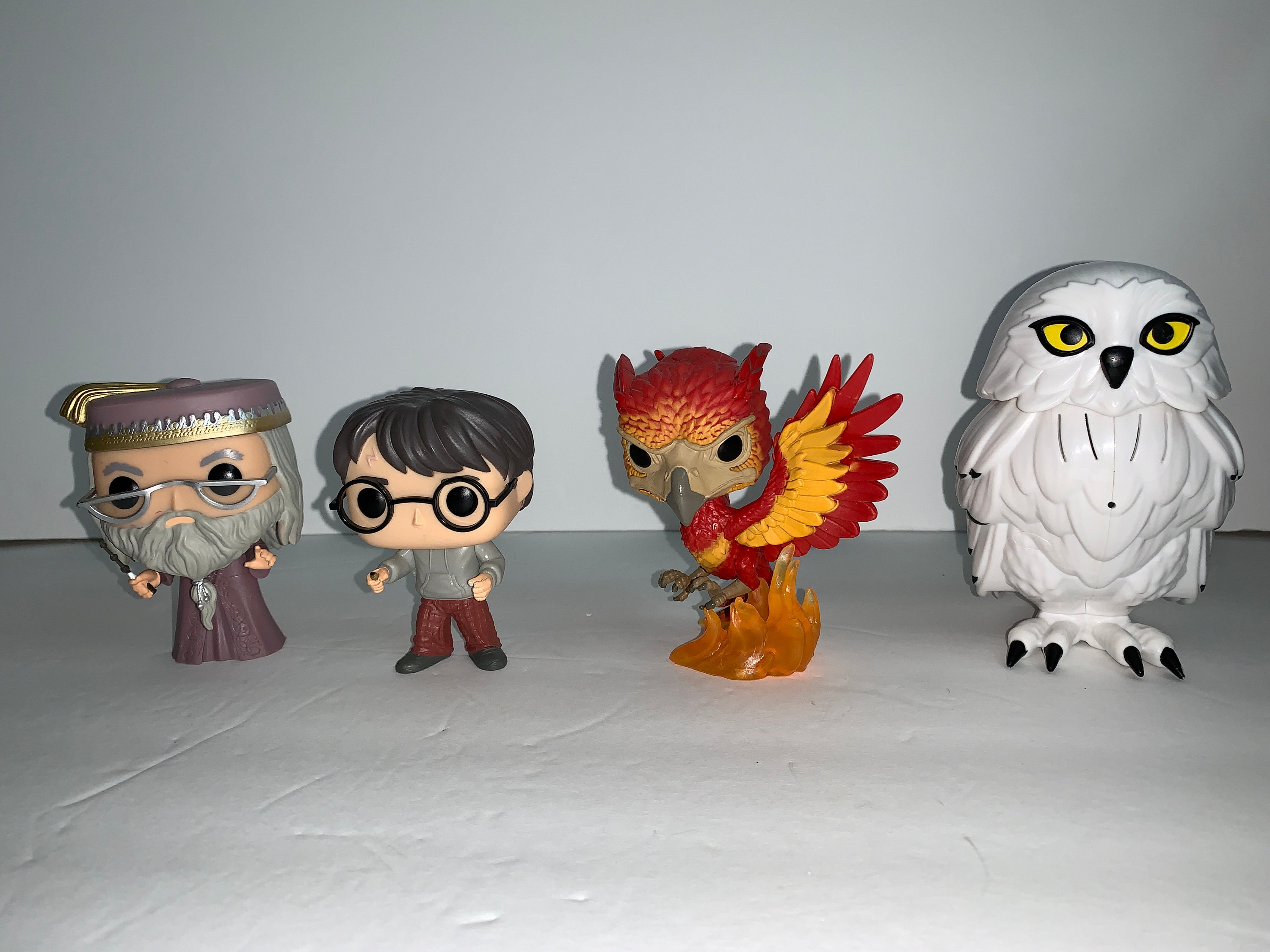 Lot of 4 Funko Pop Harry Potter Dumbledore Fawkes Interactive Hedwig - Etsy  UK
