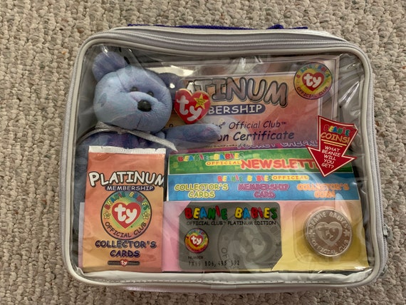 beanie babies platinum edition