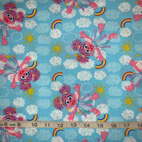 New Abby Cadabby Blue Fabric Sold By FQ 18"x21" More Available