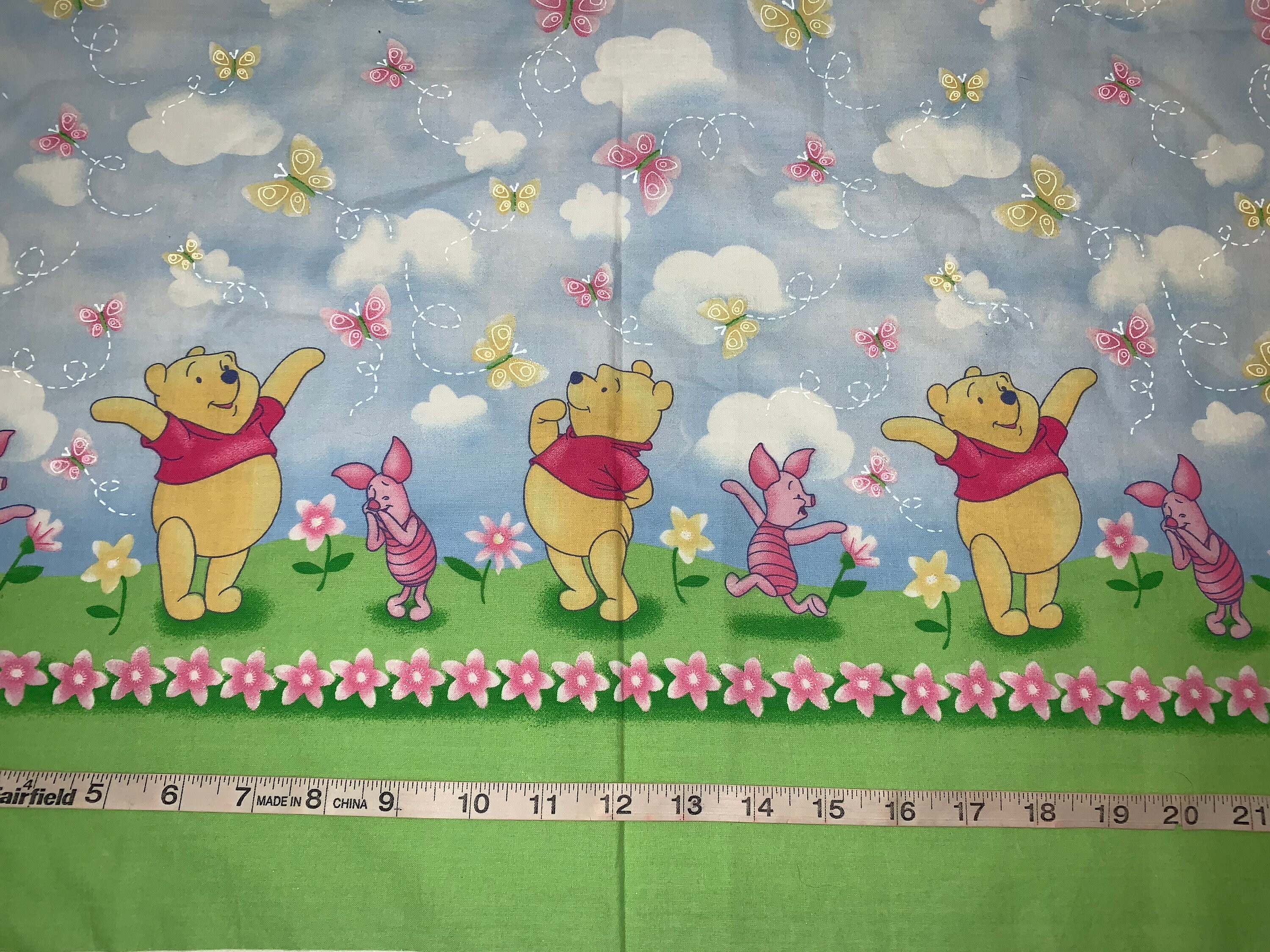 Disney Winnie The Pooh Day in The Park Fabric 10 yards