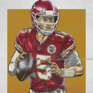 Patrick Mahomes 11x17 Print