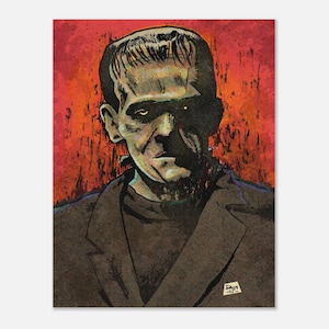Frankenstein&#39;s Monster 11x14 Fine Art Print