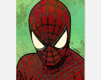 PRINT- The Amazing Spider-Man 11x14 Fine Art Print