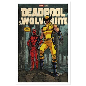 Deadpool & Wolverine Art Print 11x17
