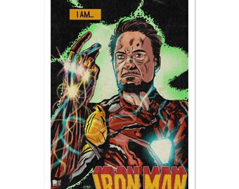 PRINT- I am Iron Man (11x17″) Print