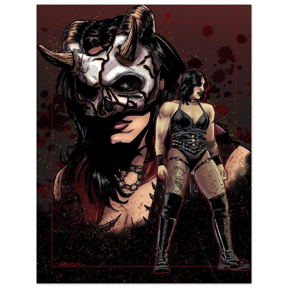 Rhea ripley sticker - Etsy 日本
