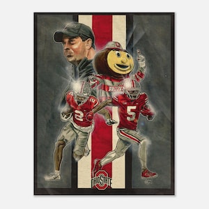 2022 OSU WRs 11x14 Fine Art Print