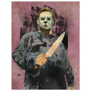 Michael Myers Horror Art Print