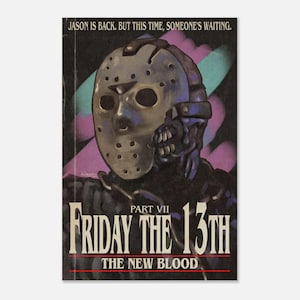 Friday The 13th Part 7 24x36 Museum Quality Movie Poster
