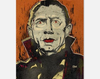 PRINT- Dracula 11x14 Fine Art Print