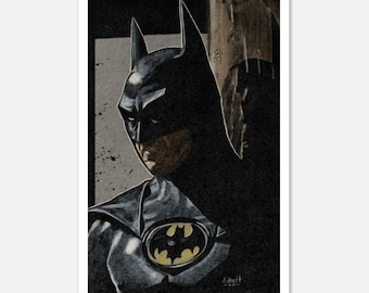 PRINT- Batman 1989 11x17 Fine Art Print