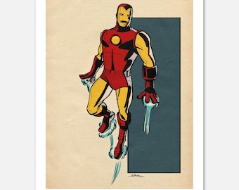 PRINT- Iron Man 8x10″ Print