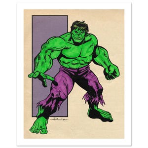 Incredible Hulk 8x10″ Print