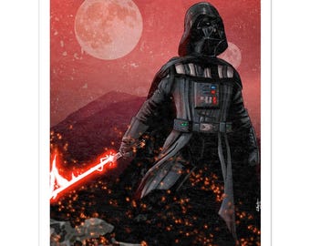 PRINT- Darth Vader Star Wars 11x14″ Print