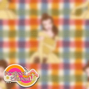 Bel boho plaid / FB VIP Limited exclusivo / Patrón sin costuras