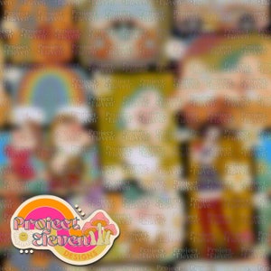 Collage di Snow Girl NERO - 2 varianti incluse / Esclusiva FB VIP Limited / Modello senza cuciture