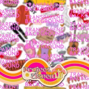 Freundesgruppe ultimative TRANSPARENT | FB VIP Limited exklusiv | Nahtloses Muster