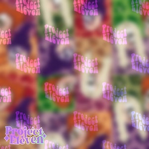 FB VIP Limited exclusive - Witchy Sisters auf Leopard Checker Seamless Pattern