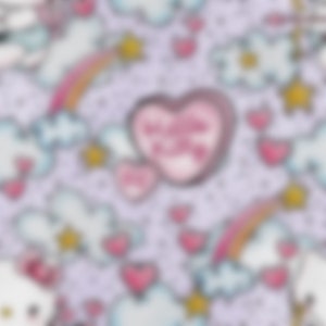 HK Tattoo Valentine lila - FB VIP Limited exklusives Seamless Pattern