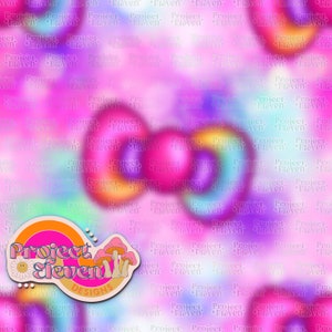 HKxLF Schleife auf Pastell Bokeh - FB VIP Limited exclusives Seamless Pattern