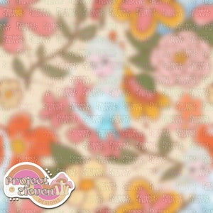 Icy Floral Boho / FB VIP Limited exclusivo / Patrón sin costuras