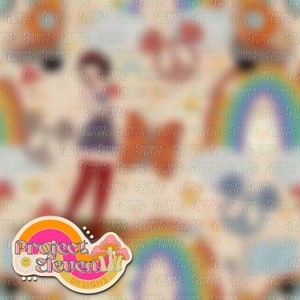 Groovy Snow Girl / Exclusivo de FB VIP Limited / Patrón sin costuras