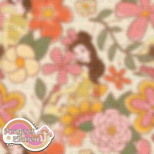 Gürtel Blumen Boho | FB VIP Limited exklusiv | Nahtloses Muster