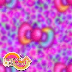 HKxLF Schleife nur auf Leopard - FB VIP Limited exclusives Seamless Pattern