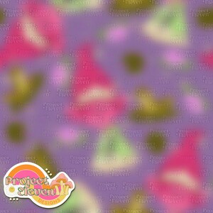 Bayou-Trollprinzessin, staubiges Lila | FB VIP Limited exklusiv | Nahtloses Muster