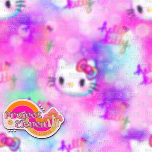 HKxLF Kopf & Logo auf pastell Bokeh - FB VIP Limited exclusives Seamless Pattern